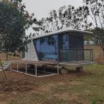 Reasonable Bedroom Luxury Commercial Mini Capsule House Galvanized Steel Frame