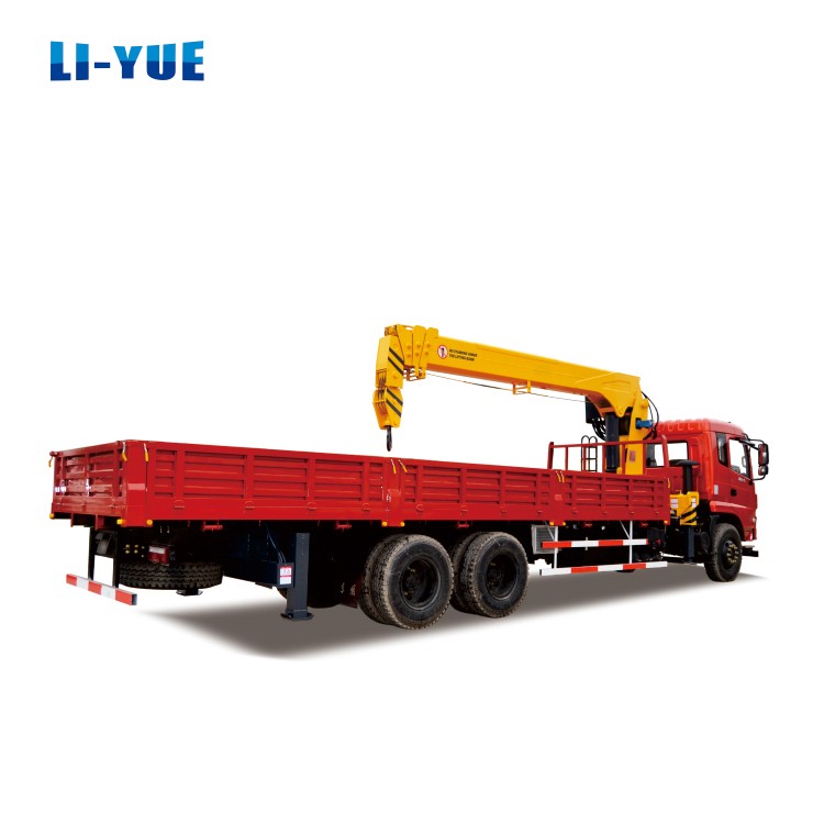 Truck Mounted Mini Jib Crane Hydraulic Straight Arm 12 Ton For Construction