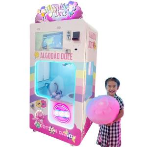 Wholesale Best Selling Professional Fully Automatic Cotton Candy Machine Factory Vending Machine from china suppliers