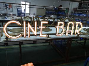 China Custom Front Lit Channel Letter Sign Stainless Steel 12mm CCC Approved on sale