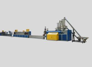 Wholesale PLC PP Strap Band Extrusion Line Bottle Flakes PP Strapping Band Extruder from china suppliers