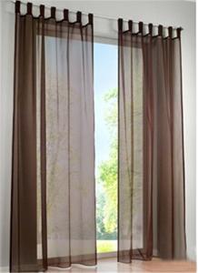 Wholesale Clear Voile Bathroom Window Curtains With 100 Percent Polyester Material from china suppliers