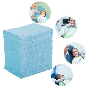 Wholesale Colorful Waterproof Sterile 2 Ply Dental Disposable Bibs from china suppliers