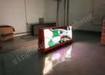 Double Faced Taxi Advertising Screens , Taxi Top Led Sign 320*160mm Module Size