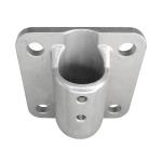 Shot Blasting Flange Base AISI Water Glass Investment Casting