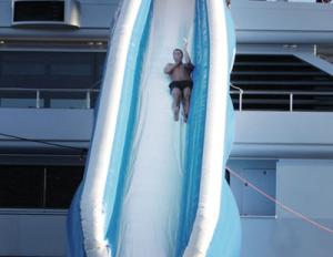 Wholesale Outdoor Inflatable Auqa Sports, Airtight Water Slide For Sale from china suppliers