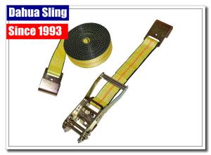 Wholesale Rigid Flatbed Luggage Tie Down Straps , Small Utility Ratcheting Tie Downs from china suppliers