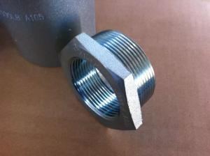 Wholesale 3000LB 6000LB Stainless Steel Threaded Pipe Fittings , Duplex 2205 Butt Weld Pipe Fittings Bushing Plug from china suppliers
