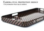 0.65mm Thickness Ultra Light Glossy Carbon Aramid Fiber iPhone 12 Case