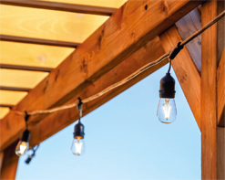 Retro Edison Filament Bulb Christmas Wedding Decor Holiday Lighting Garland Outdoor Waterproof Commercial Grade LED String Light