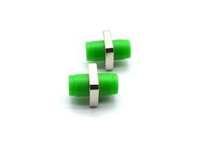 Wholesale Green Simple FC Fiber Optic Adapter Single Mode With Zirconia Sleeves ROHS Approved from china suppliers