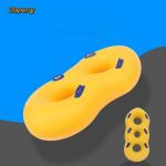 OEM Yellow PVC Heavy Duty Inflatable Swimming Ring for Water Park Party