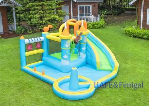 Wholesale Children's Inflatable Castle Water Slide Climbing Bounce Combination Outdoor Party from china suppliers