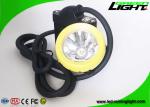10000lux 450mA Coal Miners Cap Lamp 7.8Ah Corded Mining Cap Lamp