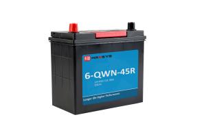 Wholesale 45AH Flooded Deep Cycle Battery , 12v Lithium Ion Car Battery Anti Extrusion from china suppliers