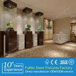 Titanium Alloy Glass Display Showcase