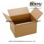 White Corrugated Shipping Boxes / Carton Corrugated Mailer Boxes ISO