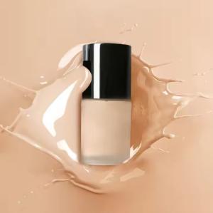 Wholesale OEM/ODM Cosmetics Make Your Own logo White Label Full Cover Oil Control Professional Skin Glowing Vegan Long Lasting Foundation from china suppliers