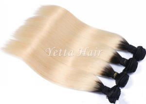 Wholesale 12'' - 30'' Length 6a Grade Ombre Human Hair Extensions Black / Blonde from china suppliers