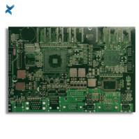 0.2mm Min Hole Size 1/2oz Pcba Circuit Board Electronic Green Solder Mask PCB