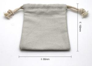 Wholesale Attractive Style Fabric Jewelry Pouches Natural Printed Environmental Friendly from china suppliers