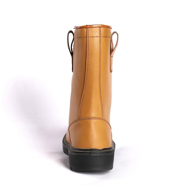 EU 36-47 Sizes Fabric Ankle Boots Danger Industry Split Cow Leather Safety Shoes