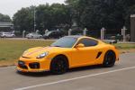 Glossy Metallic Yellow Car Wrap Removable UV Resistant Vinyl Wrap