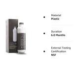 KM 9980 Refrigerator Water Filter Cartridge Replacement for Household Pre