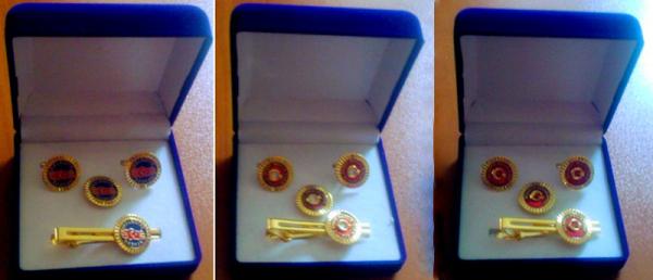 cufflinks, necktie clips, pins, cuff sets,Fashion Custom Metal army Cufflink,