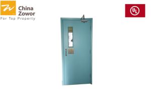 Wholesale Red Powder Coating Self Closing Commercial Fire Rated Doors/ Steel Doors/ 45 mm Thick from china suppliers
