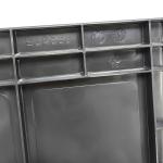 600*400*230mm Black ESD Antistatic Plastic Box Electronic Parts Box Anti-Static