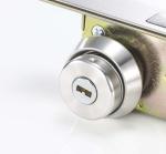 Single Cylinder Square Latch Aluminum Frame Glass Door Lock
