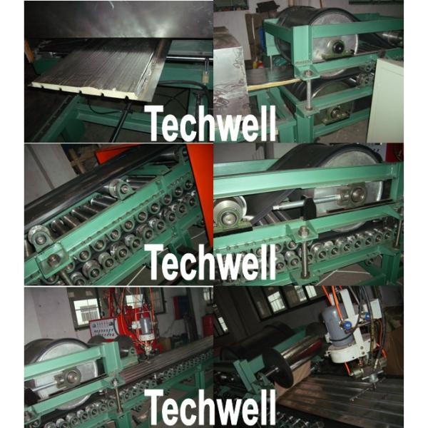 PU + Mineral Wool Sandwich Panel Forming Machine Line - Continuous Type
