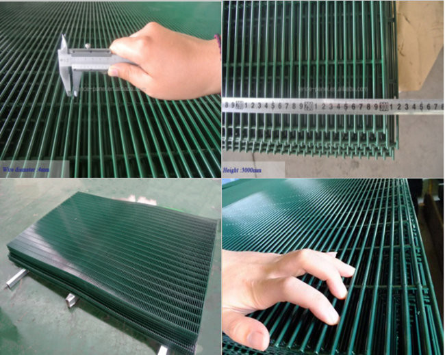 Powder Coated Welded 358 Security Mesh High Security ODM For Military Boundary