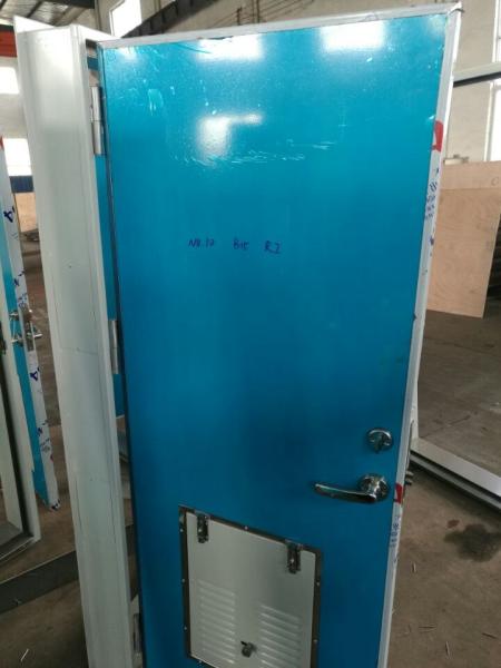 Bolted Mounted Aluminum Marine Doors / Marine Hollow Cabin Door Customized
