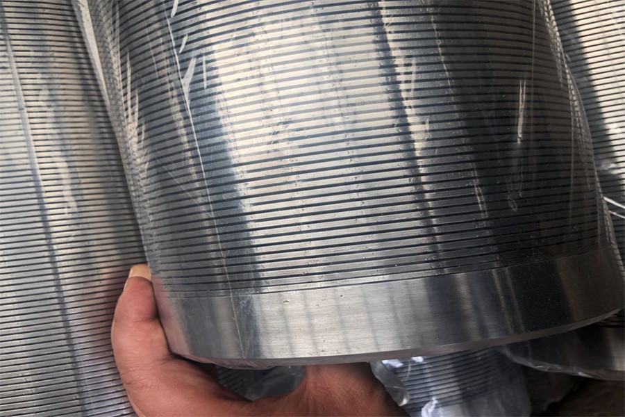304 Stainless Steel 219mm Well Water Screen Filter Continuous Slot