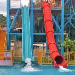 Aqua Park Outdoor Playground Water Games Play Fly Fiberglass Slide