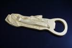 Girls Shape Metal Beer Bottle Openers For Bartenders Imitation Gold Plating