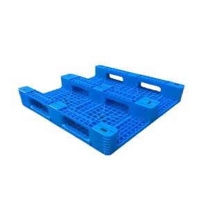 Wholesale Food Factory 1100 X 1100 Blue HDPE Plastic Pallet 100% Recycled Plastic Pallet Supplier from china suppliers
