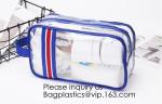 Modern Fashion Travel Portable Transparent PVC Customized Logo Cosmetic Pouch
