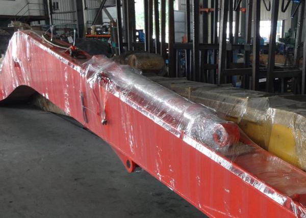 Large Size Dipper Arm Extension , High Reach Arm 45 Degree Tapered CE ISO