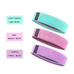 Virson 3pcs Resistance Bands Set Stretchy Rubber Band For Sports Gym Equipment
