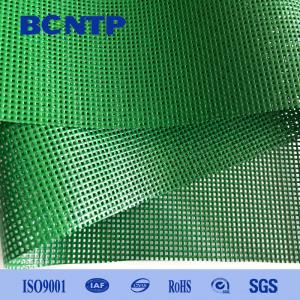Wholesale Heavy Duty PVC Mesh Fabric PVC Coated Polyester Mesh Vinyl Fabric high strength  fire resistance from china suppliers
