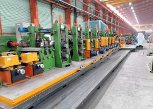 Wholesale ERW Steel Pipe Production Line The Steel Belt Feeding Unit, Through The Roll Bring Curled Up Into A Tube Billet Steel from china suppliers