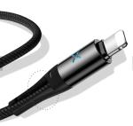 Nylon Braided Smart Phone Cable Usb 3.0 5V 2A Auto Power Off Safety Use
