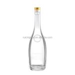 Exquisite Custom Design 300ml 500ml Vodka Whiskey Glass Liquor Bottle for Supply