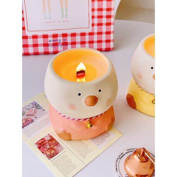 Aromatic Ceramic Candle Holder Elegant Ceramic Candle Jar Decorative