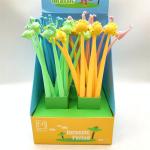 Cartoon Dinosaur Neutral Pen Silicone Cute Personalized Promotion Gel Pen