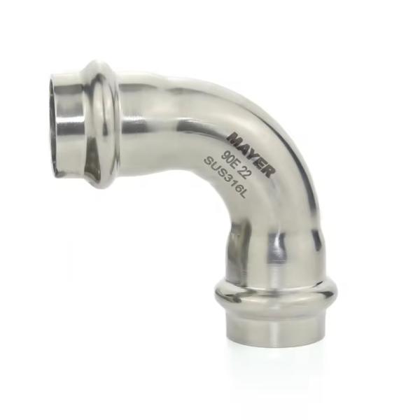 China Stainless Steel Pipe Fitting Manufacturer Stainless Steel 90 Degree Elbow