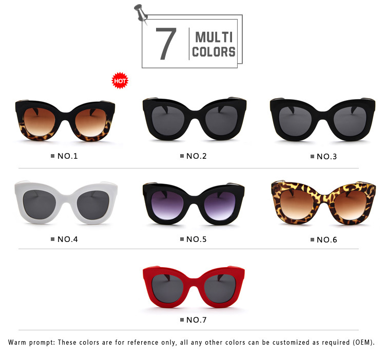 Butterfly Frame Sunglasses Fashionable Unisex Square Solaires